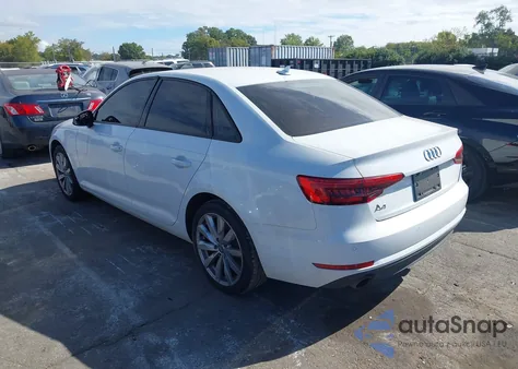 2017 Audi A4 2.0T Premium z USA, uszkodzony, nr VIN WAUGNAF49HN019609